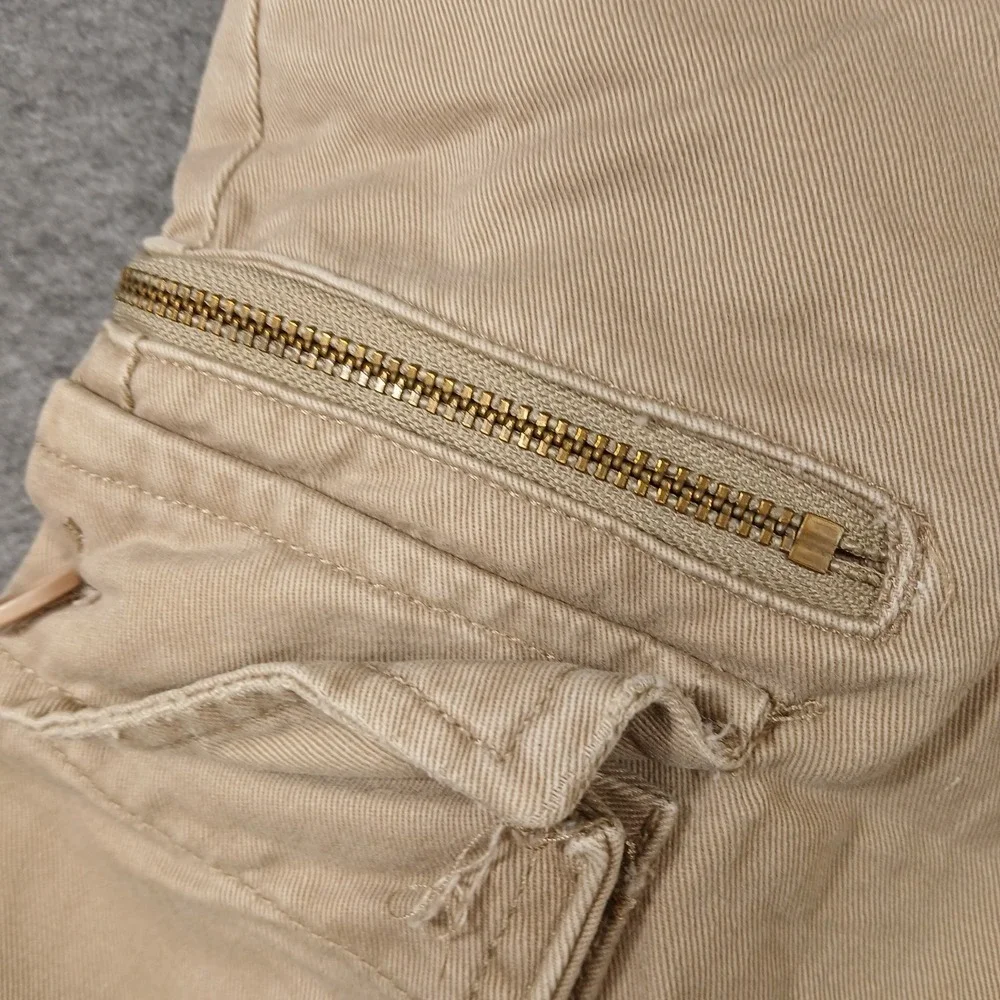 Route 66 Original Clothing Co Flat‎ Front Cargo Shorts Men's Khaki Size 32